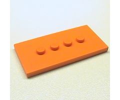Scala Tile 3 x 6 with 4 inline Top Studs