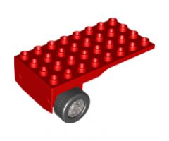 Duplo, Vehicle Trailer Flatbed 4 x 8 with Wheels (Packer)
