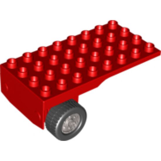 Duplo, Vehicle Trailer Flatbed 4 x 8 with Wheels (Packer)
