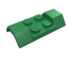 Vehicle, Mudguard 2 x 4 with Arch Smooth