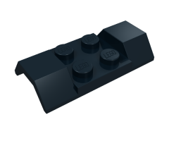 Vehicle, Mudguard 2 x 4 with Arch Smooth