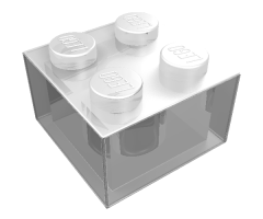 Brick 2 x 2 without Inside Supports
