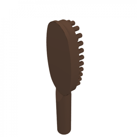 Minifigure, Utensil Hairbrush - Long Handle (14mm)