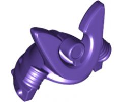 Minifigure, Headgear Helmet Ninja (Samurai) Kabuto with Large Curved Crest and Rivets