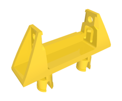 String Reel / Winch 1 x 4 x 2 Holder with 2 Technic Pins