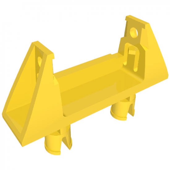 String Reel / Winch 1 x 4 x 2 Holder with 2 Technic Pins