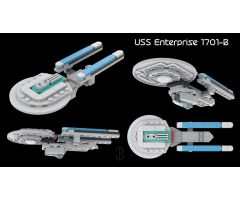 Star Trek Enterprise-B Micro