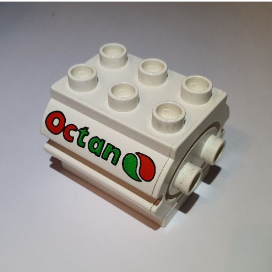 Duplo Container Water Container with Octan Logo Pattern