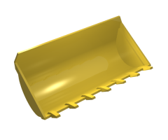 Technic Digger Bucket 8 x 14 with 7 teeth