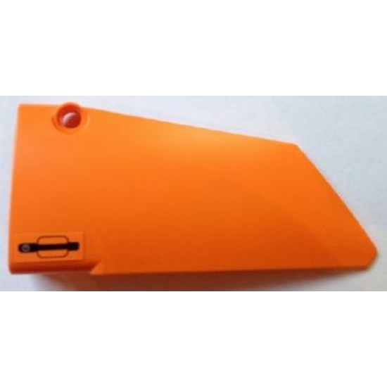 Technic, Panel Fairing #17 Large Smooth, Side A with Door Handle Pattern (Sticker) - Set 8110