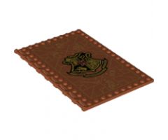 Tile, Modified 10 x 16 with Studs on Edges and Bar Handles with Hogwarts Transfiguration Class Pattern