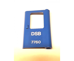 Door 1 x 4 x 5 Train Right with Danish Train Logo and '7760' Pattern (Sticker) - Set 7760