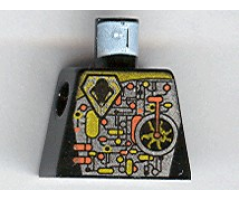 Torso Space UFO Circuitry with Red Lever Pattern