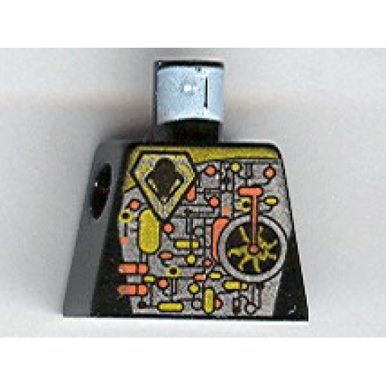 Torso Space UFO Circuitry with Red Lever Pattern