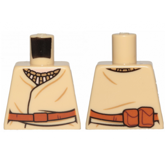 Torso SW Layered Shirt, Brown Belt and Buckle, Pouches on Reverse Pattern