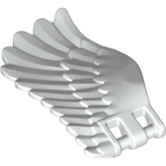 Animal, Body Part Wing 4 x 7 Left with Feathers and Handles for Clips