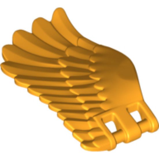 Animal, Body Part Wing 4 x 7 Left with Feathers and Handles for Clips