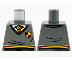 Torso Harry Potter Sweater and Tie, Gryffindor Stripe and Shield Pattern