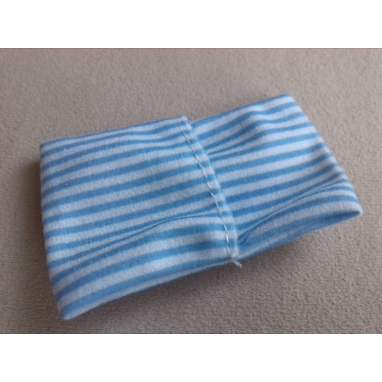 Duplo, Cloth Sleeping Bag with Blue Stripes Pattern (thin version)