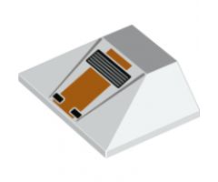 Slope 45 3 x 4 Double / 33 with SW Snowspeeder Front with Vent Pattern