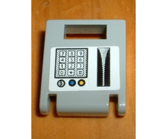 Container Box 2 x 2 x 2 Door with Slot and Keypad and Card Swipe Pattern (Sticker) - Set 1376