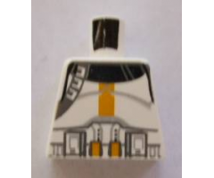 Torso SW Armor Clone Trooper with Yellow Stripe Pattern