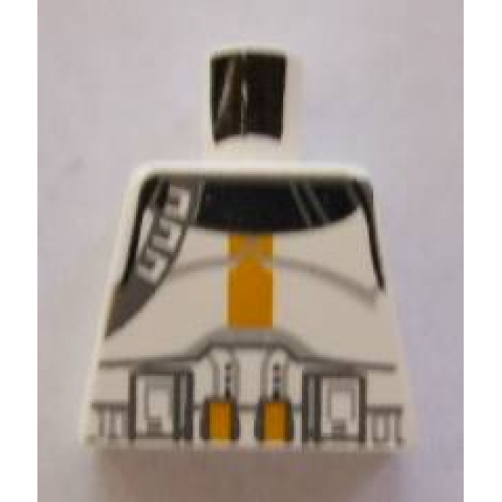 Torso SW Armor Clone Trooper with Yellow Stripe Pattern