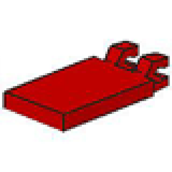 Tile, Modified 2 x 3 with 2 Clips - (Undetermined Clip Type)