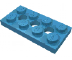 Technic, Plate 2 x 4 with 3 Holes