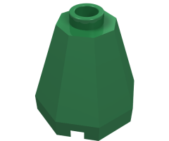 Cone 2 x 2 x 1 2/3 Octagonal