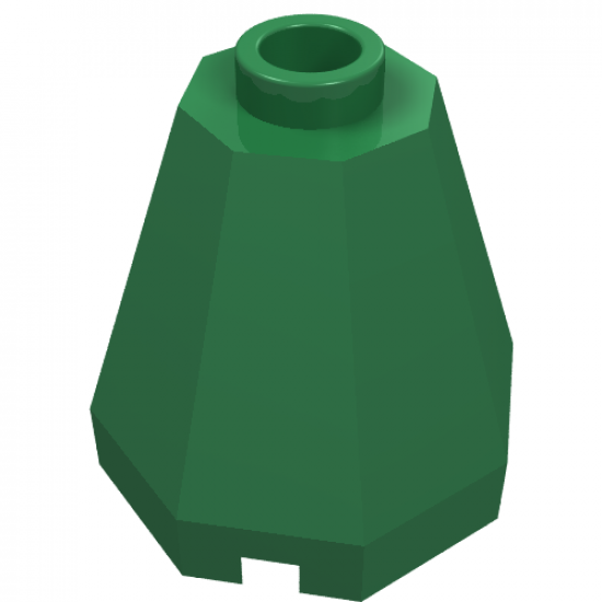 Cone 2 x 2 x 1 2/3 Octagonal