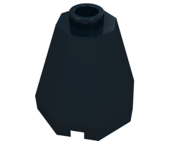 Cone 2 x 2 x 1 2/3 Octagonal
