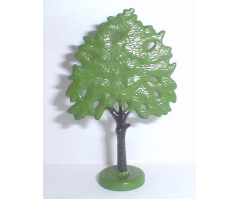 Plant, Tree Flat Oak painted with hollow base