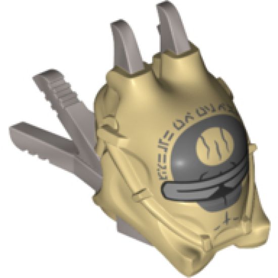 Minifigure, Headgear Helmet SW Enfys Nest Pattern