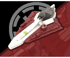 Delta 7 Aethersprite Interceptor; Minifig (1/45) Scale