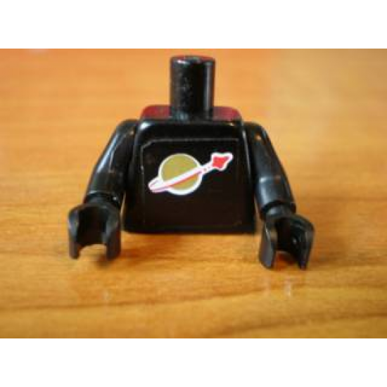 Torso Space Classic Moon Pattern (Sticker) / Black Arms / Black Hands