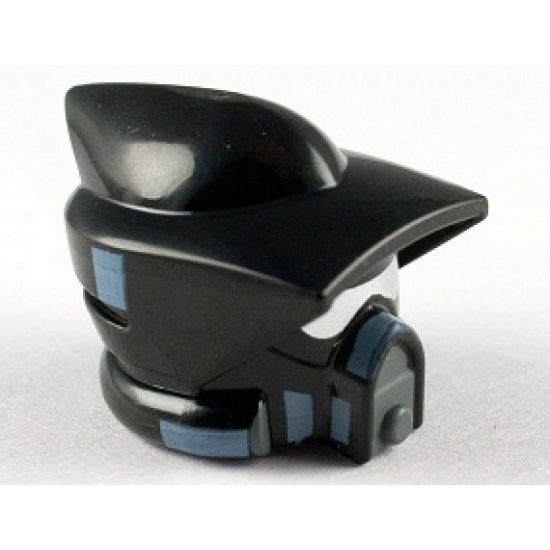 Minifigure, Headgear Helmet SW ARF Trooper Shadow Pattern