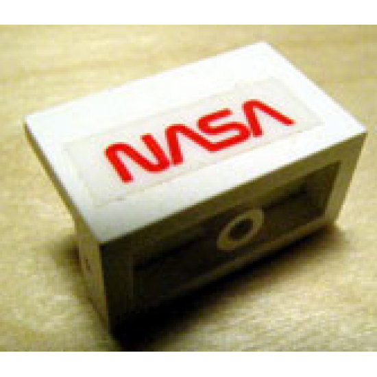 Panel 1 x 2 x 1 with 'NASA' Pattern (Sticker) - Set 1682