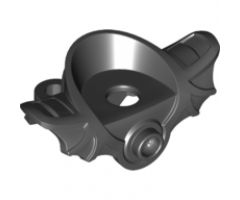 Minifigure, Body Wear Armor Breastplate with Batwing Shaped Shoulder Pads, Front Stud and Connection Holes on Back