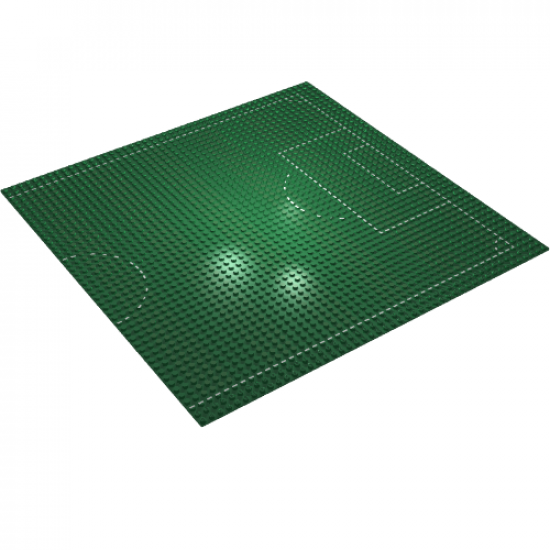 Baseplate 48 x 48 with Playing Field Pattern