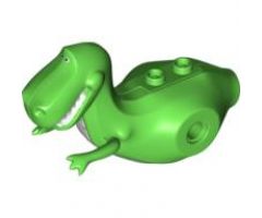 Animal, Body Part Dinosaur Middle 'Rex', Rubber Front Feet with White Stomach Pattern