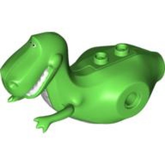 Animal, Body Part Dinosaur Middle 'Rex', Rubber Front Feet with White Stomach Pattern