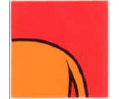Duplo, Tile 2 x 2 x 1 with Lion Mosaic Picture 03 Pattern (Set 1019)