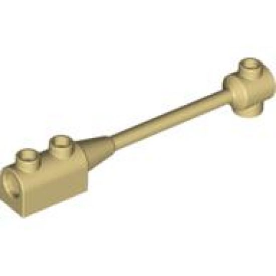 Bar 1 x 8 with Brick 1 x 2 Curved Top End (Original, No Axle Holder)