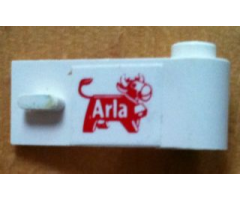Door 1 x 3 x 1 Right with Arla Dairy Logo Pattern (Sticker) - Set 1581-2