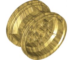 Wheel 43.2mm D. x 26mm Technic Racing Small, 6 Pin Holes