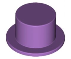 Minifigure, Headgear Hat, Top Hat