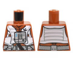 Torso SW Resistance Pilot Flight Suit with Straps and Black Hose Pattern