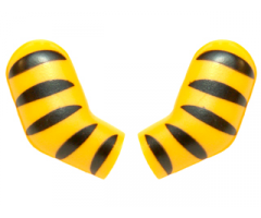 Arm, (Matching Left and Right) Pair with 5 Black Stripes (Tiger) Pattern