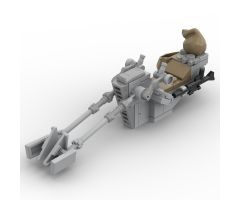 Mando’s Outer Rim Zephyr-J Speeder Bike (from the Mandalorian)